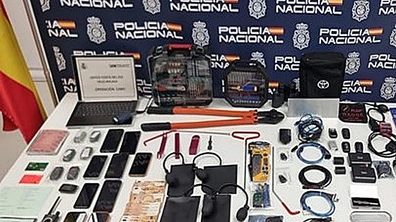 Police break up international crime network operating in the Axaquía