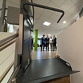 The new stairlift platform cost 18,000 euros.