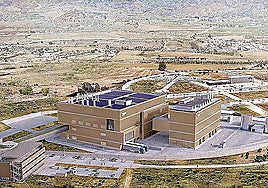 Visualisation of the future IMEC nanoelectronics centre in Malaga.