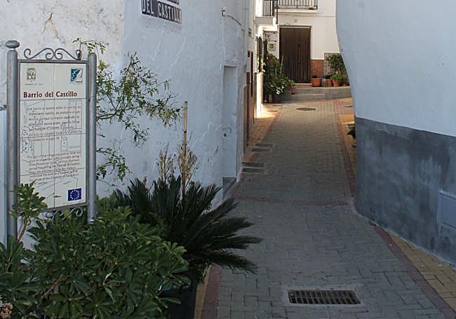 Remains of the ancient Tolox castle.