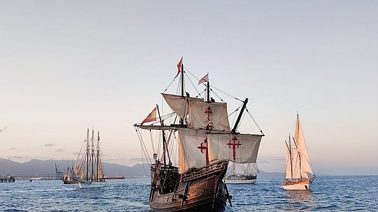 The Nao Victoria visits Fuengirola