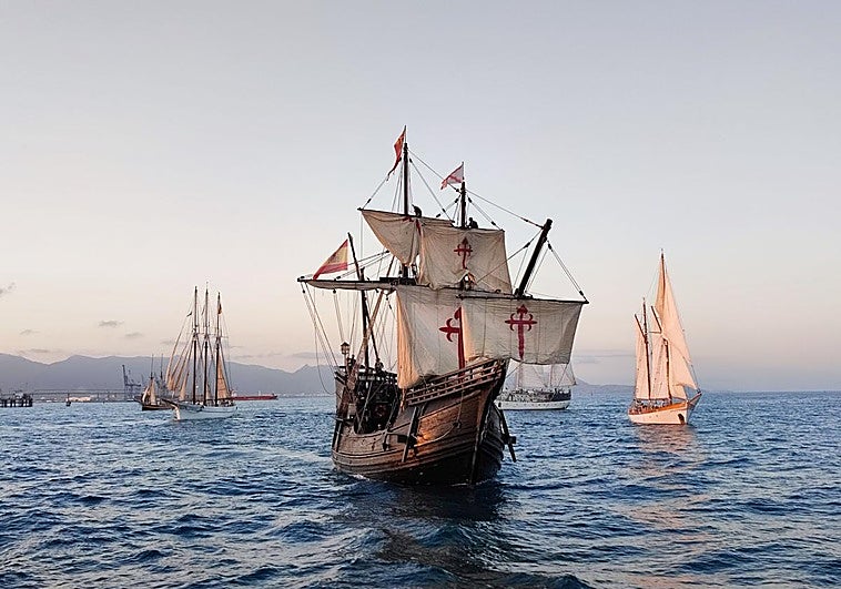 The Nao Victoria visits Fuengirola