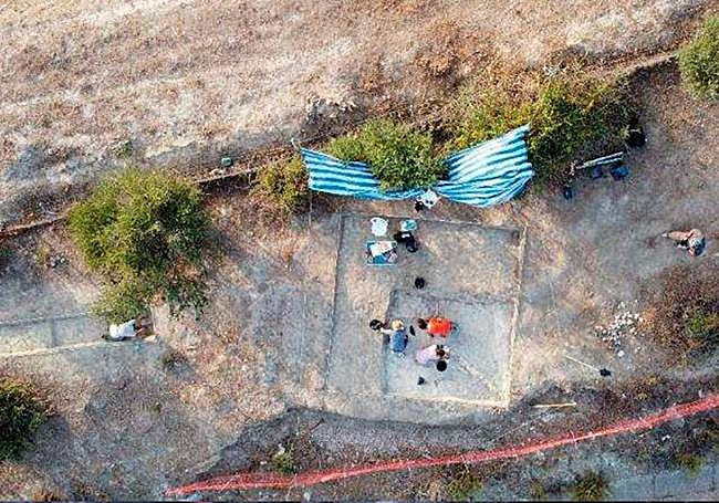 Excavations at the Taralpe Alto site.