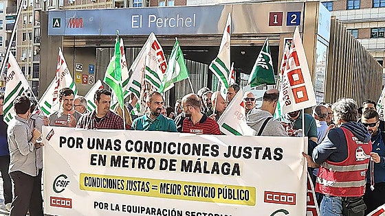 Malaga metro workers likely to reach agreement with employer
