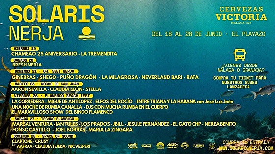 Nerja is getting its first major music festival this summer — and the lineup is something special