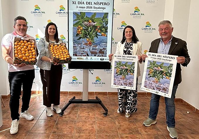 Authorities during the presentation of the festival.