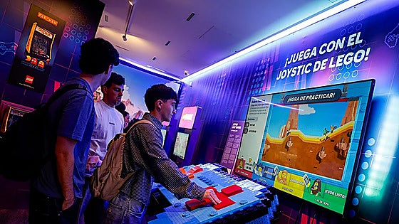 Malaga's video game museum explores the world of Lego