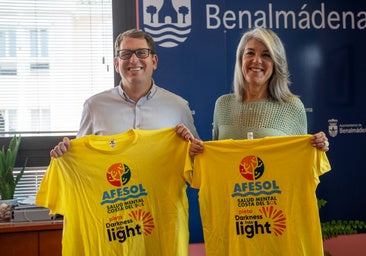 The charity walk is announced by AFESOL and Benalmádena town hall.