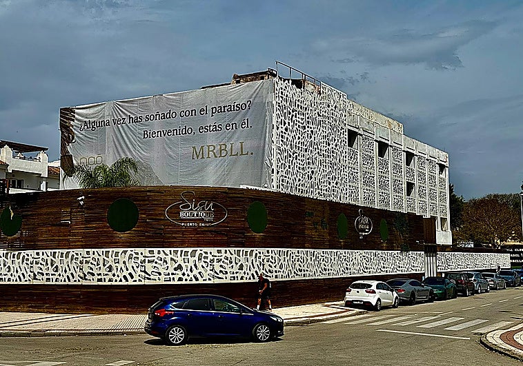 Hotel Sisu in Marbella has been closed since August 2020, when it suffered a devastating fire.