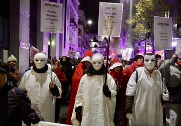 A march against gender-based violence in Valladolid last year.