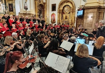 Collegium Musicum during a concert on the Costa del Sol last year.