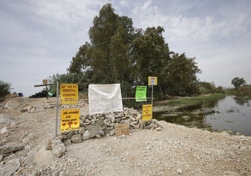 Land on which the North sewage treatment plant was to be built.