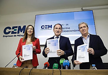 The CEM association's executive team in Malaga.