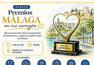 Poster of the third Málaga en mi Corazón awards.