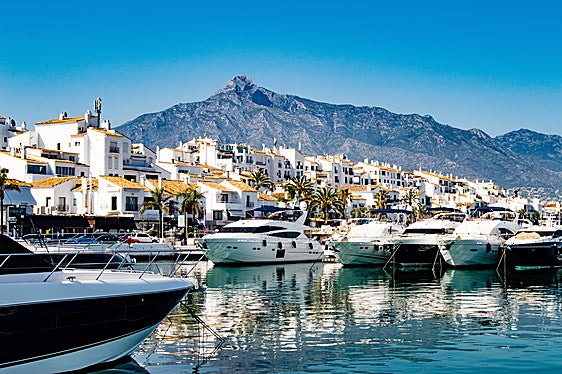 British tourist rescued by security staff after falling into water at Puerto Banús marina in Marbella