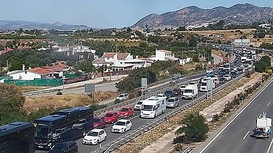 Delays at 5 p.m. on the A-357