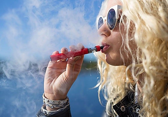 The public awareness campaign against vaping, led by Spain's Ministry of Health.