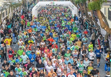 Runners set off on a previous half marathon in Torremolinos.