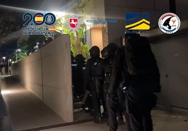 A National Police operation in Spain.