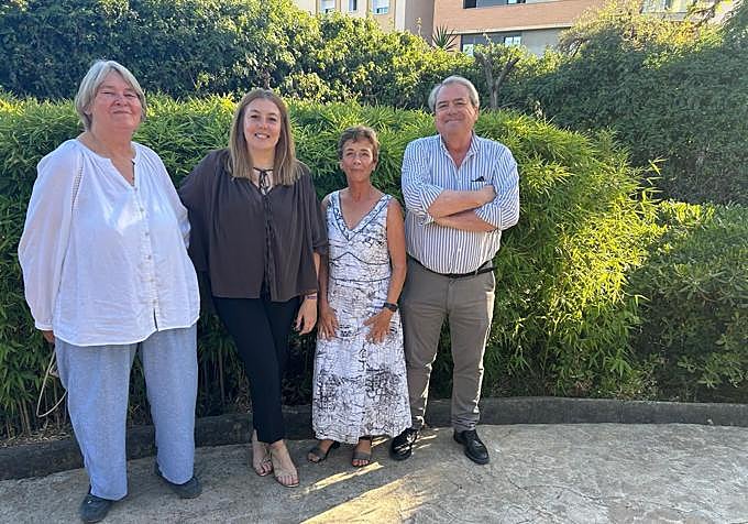 S. Wrightson, P. Gómez, G. Van Meer and J. Florido of De Cotta Law.