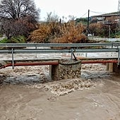Imagen - The Marbella does not carry water all year round, but during this rainy winter, the small river burst its banks