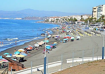 Ferrara beach in Torrox