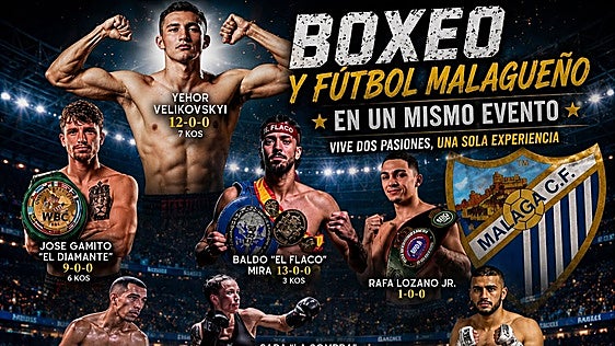 Boxing gala returns to Carranque with seven professional bouts and Malaga CF play-off screening