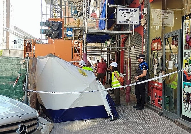 Man, 85, crushed to death by goods lift at Burgos construction site