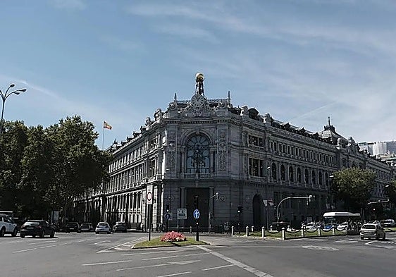 The Bank of Spain in Madrid.