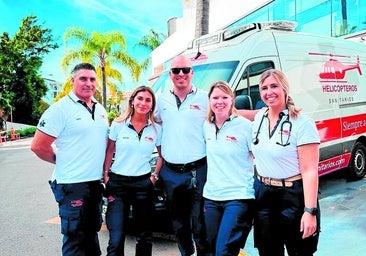 María Vilarrubias, Elena Zofio, Robin Veendorp, Nahiara Rivero and Juan Márquez.