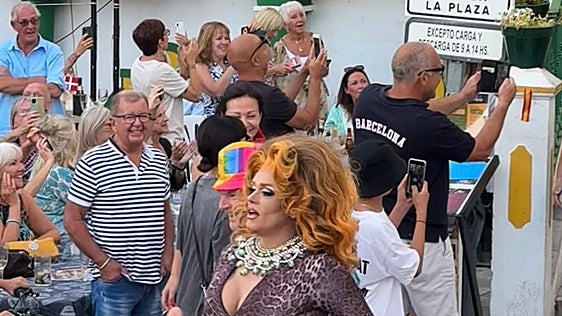 Cómpeta to celebrate Pride with popular White Night party, High Heel Race and Drag Bingo