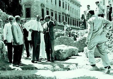 75 years since the accidental discovery of Malaga's Roman Theatre