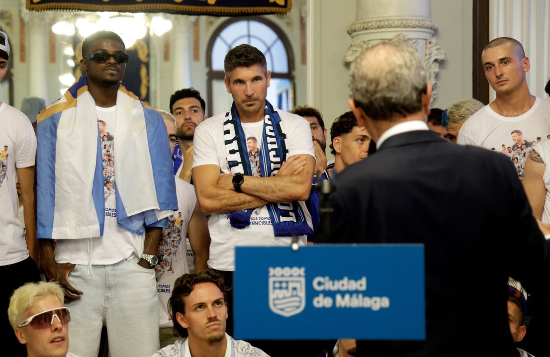Malaga CF's promotion open-top tour - in pictures