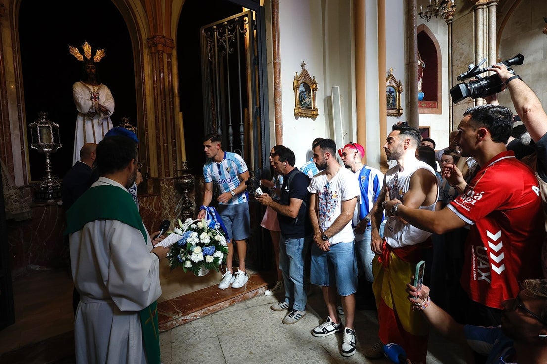 Malaga CF's promotion open-top tour - in pictures