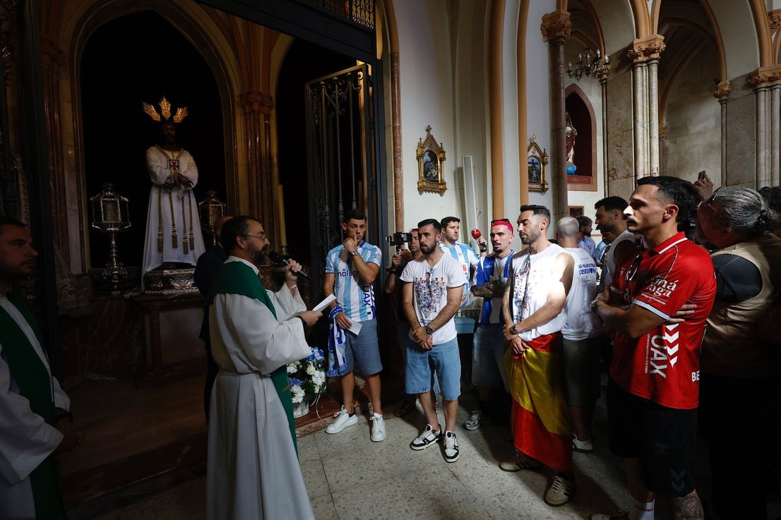 Malaga CF's promotion open-top tour - in pictures