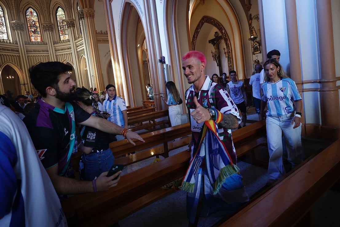 Malaga CF's promotion open-top tour - in pictures