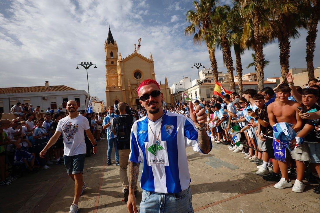 Malaga CF's promotion open-top tour - in pictures