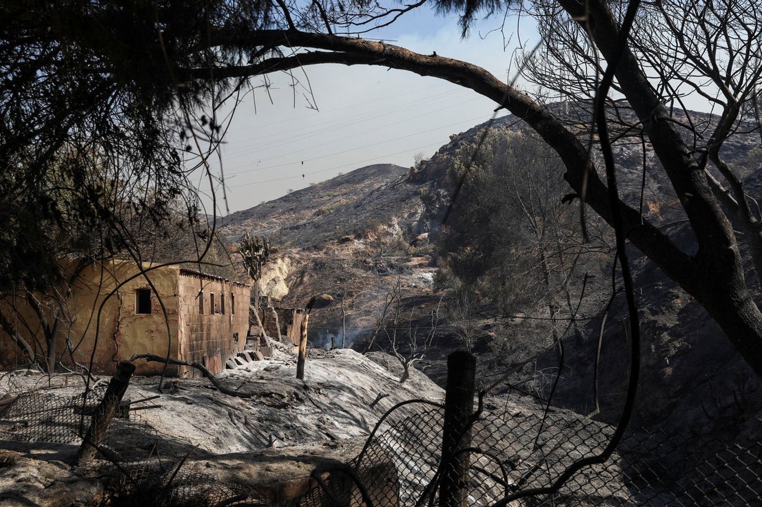 In pictures - Almeria fire tragedy