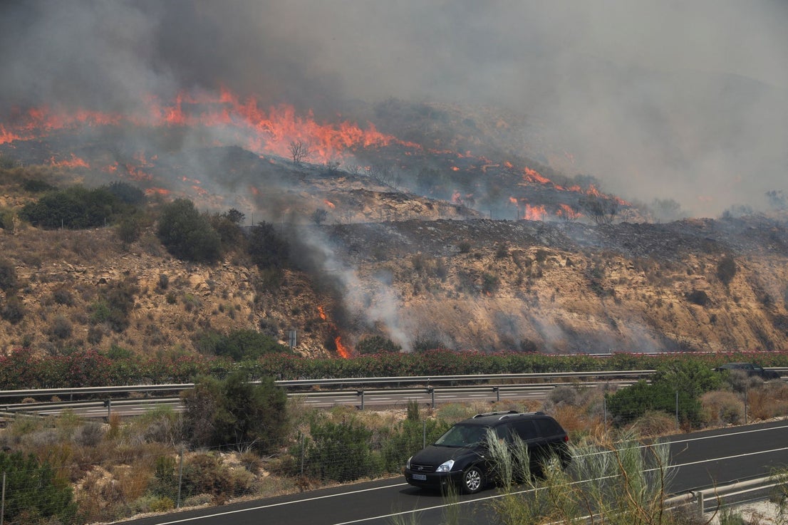 In pictures - Almeria fire tragedy