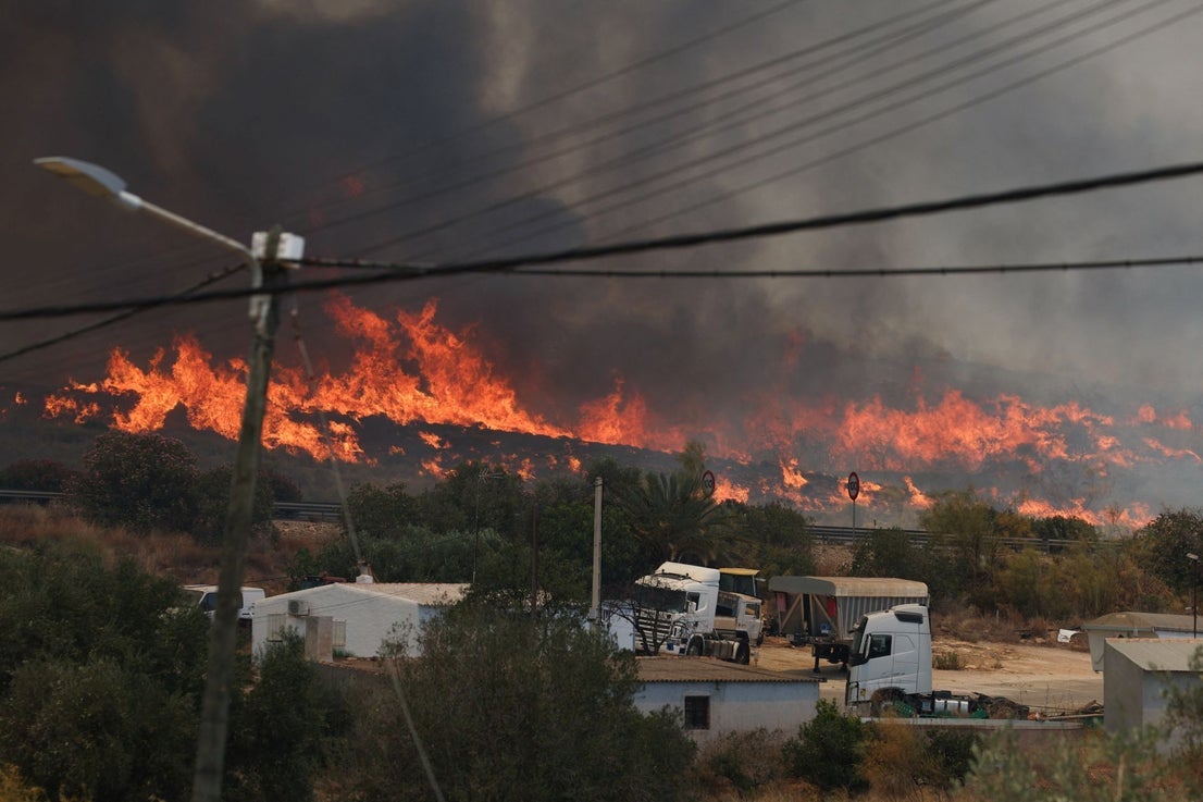 In pictures - Almeria fire tragedy