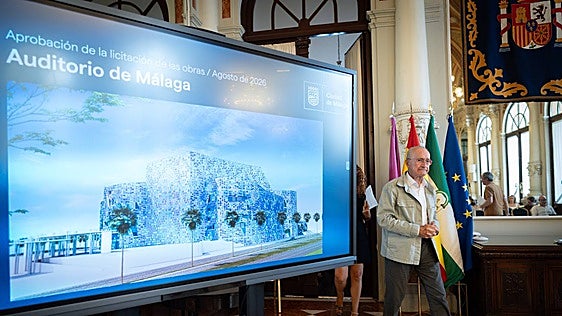 Malaga city council puts music auditorium out to tender with completion forecast for 2031