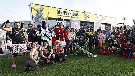 San Diego Comic-Con Málaga gets under way as hundreds of comic book and pop culture fans gather at convention centre