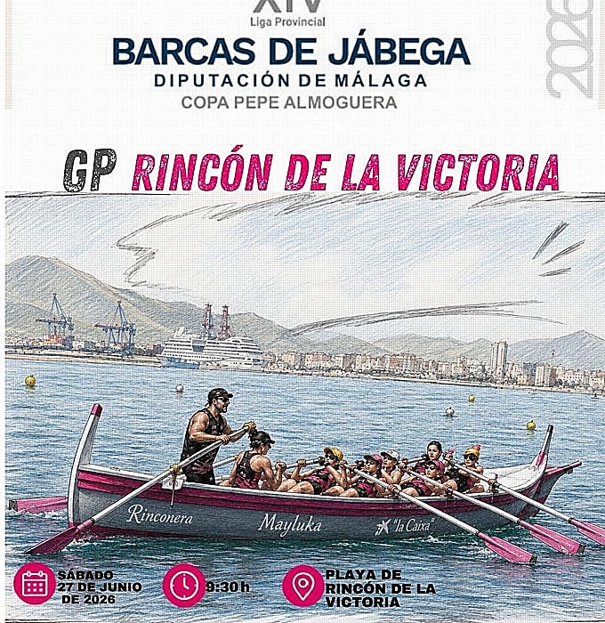 Jábega race poster