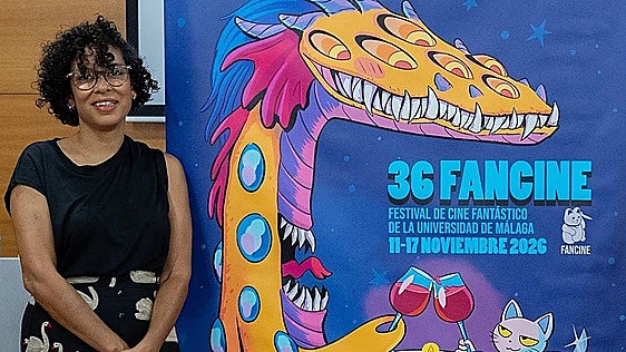 Malaga-born artist who worked for Marvel comics presents her poster for 36th Fancine festival