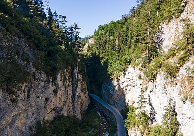 Trigrad gorge in the western Rhodopes.