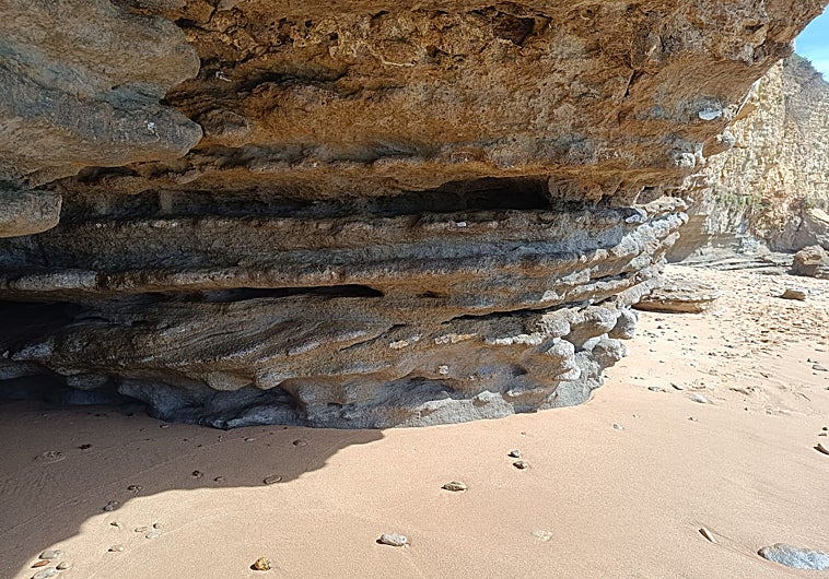 Imagen principal - Mud deposits in Caños de Meca.