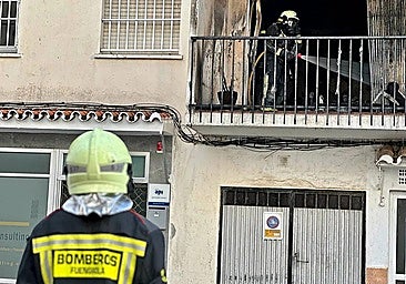 Forty Fuengirola residents evacuated due to large fire in four-storey building
