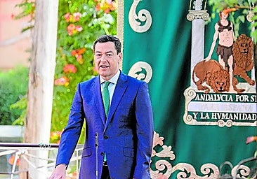 President of the Andalusian regional government Juanma Moreno.