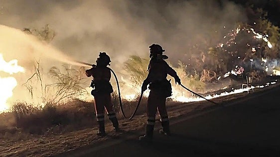 Regional government receives more than 500 calls about people who are ‘unaccounted for’ following the fire in Los Gallardos