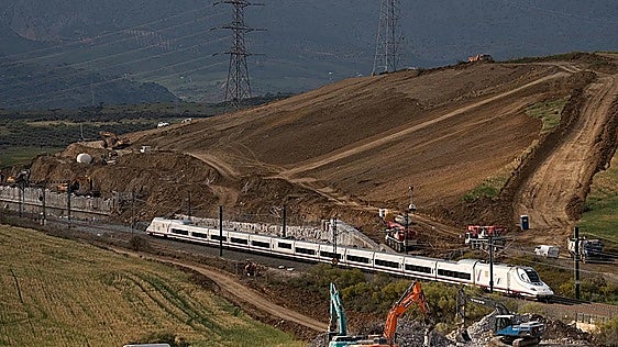 Malaga province regains double track high-speed rail service to Madrid one year later